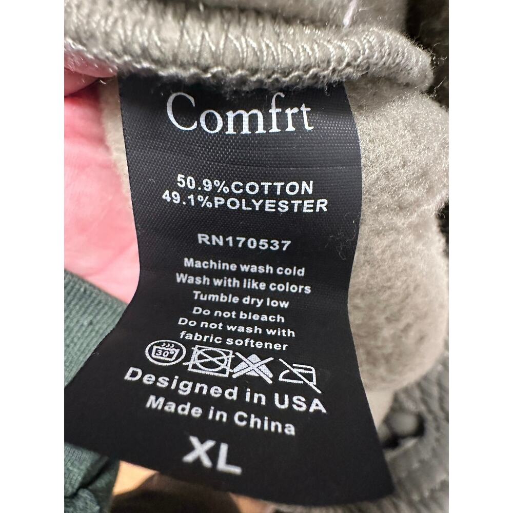 Comfrt Travel Essentials Sweatpants, Color Moss, Size XL - Picture 7 of 7